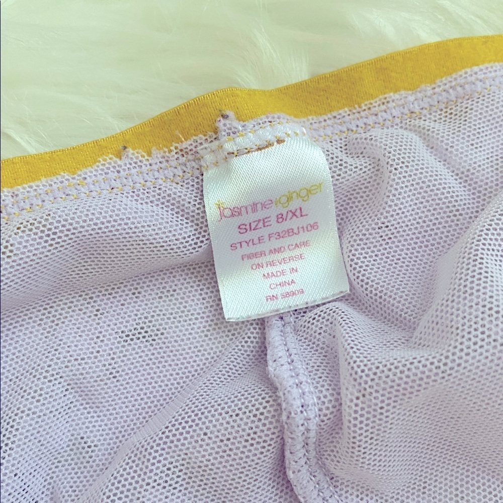 Jasmine & Ginger Lavender and Yellow Pajama Set - Picture 7 of 7